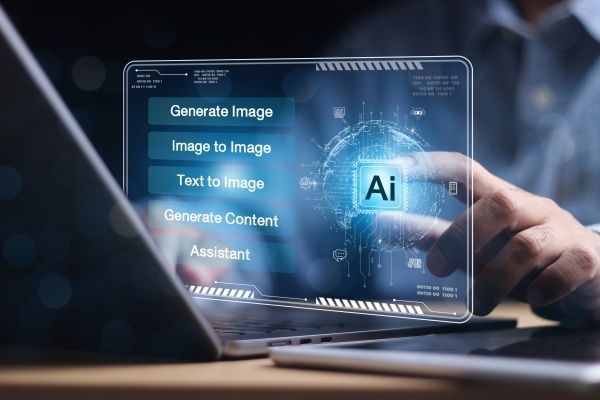 AI technology used to generate and assist