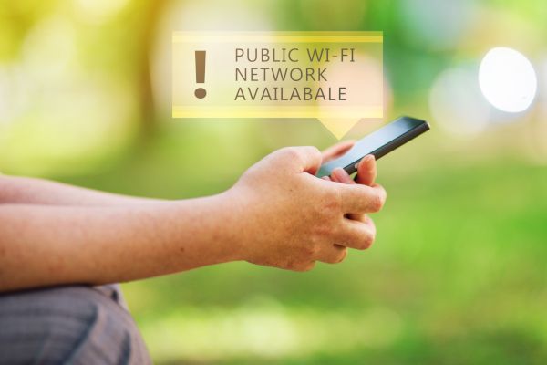 Connecting to public wifi on a phone